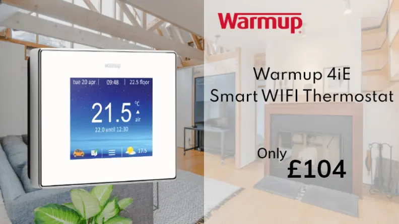 Warmup 4iE Smart WIFI Thermostat